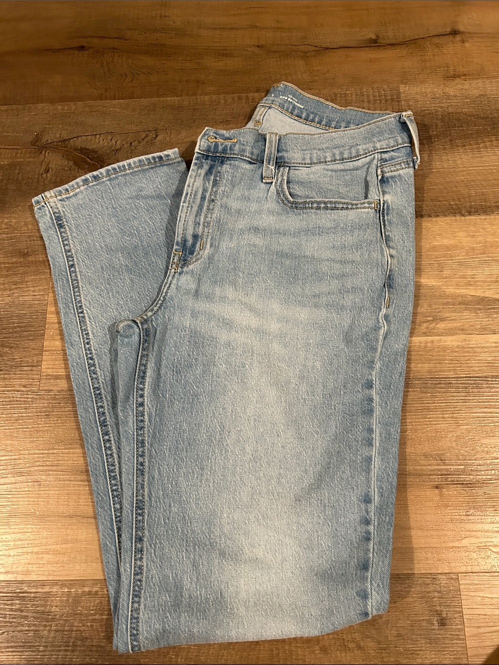 Light Wash Blue Denim Jeans
